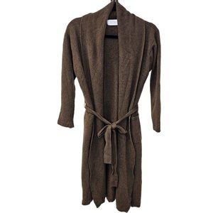 Restoration Hardware 100% Cashmere Long Robe Brown Size Medium